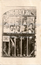 Arnold House and Dale Yerton at the Long Beach Jail