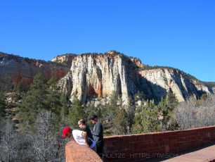 is a photograph by T.M. Schultze taken at Zion National Park, Utah