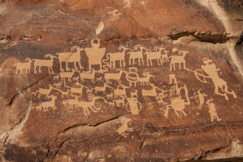 Great Hunt is a photograph by T.M. Schultze taken at Nine Mile Canyon, Utah