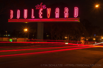 The Boulevard is a photograph by T.M. Schultze taken at San Diego, California