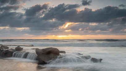 Bird Rock Clearing Storm is a photograph by T.M. Schultze taken at ,