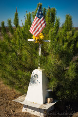 Patrick Klokow Memorial is a photograph by T.M. Schultze taken at San Diego, California