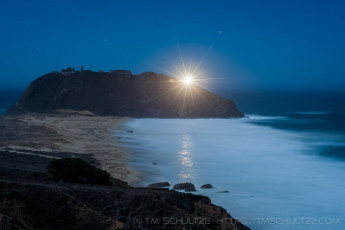 Point Sur Lighthouse is a photograph by T.M. Schultze taken 2014 at Big Sur, California