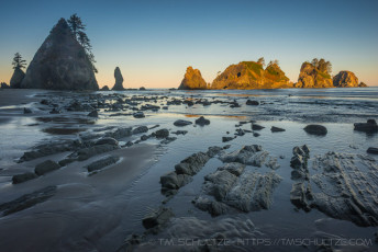 is a photograph by T.M. Schultze taken at Olympic National Park, Washington