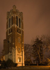 Beaumont Tower is a photograph by T.M. Schultze taken at , Michigan