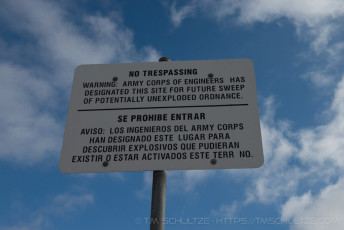 Unexploded Ordnance is a photograph by T.M. Schultze taken at ,