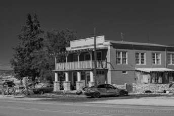 Bankhead Springs Hotel is a photograph by T.M. Schultze taken at Jacumba Hot Springs, California