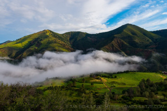 Figueroa Mountain Valley is a photograph by T.M. Schultze taken at ,