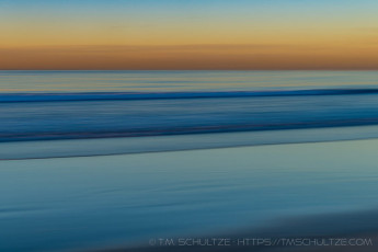 Wave Tracks 3 is a photograph by T.M. Schultze taken at Coronado, California