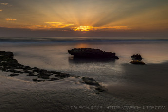 Beamscape is a photograph by T.M. Schultze taken at Encinitas, California