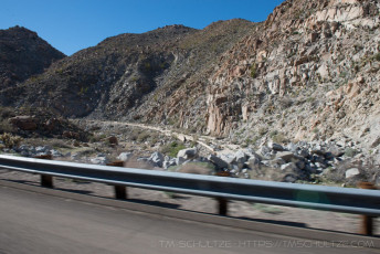 is a photograph by T.M. Schultze taken at Old Highway 80, California