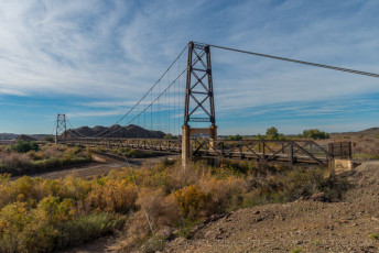 North Span, Yuma Bridge To Nowhere is a photograph by T.M. Schultze taken 2017 at Yuma, Arizona