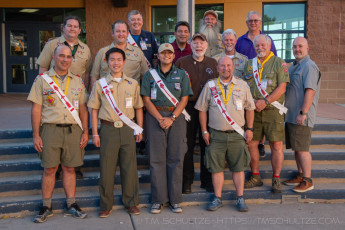 Past Section Chief and Section Adviser Group Photo is a photograph by T.M. Schultze taken 2024 at Marana, Arizona