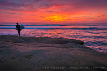 Day Of Surf Complete is a photograph by T.M. Schultze taken at ,