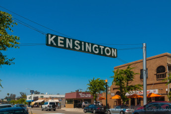 Kensington Neighborhood Sign is a photograph by T.M. Schultze taken at ,