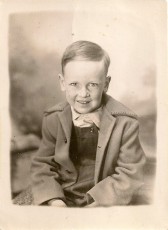 1944 (est.) - My Grandfather at 5 or 6 years old.