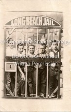 Arnold House and Dale Yerton at the Long Beach Jail