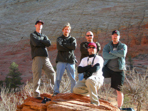 is a photograph by T.M. Schultze taken at Zion National Park, Utah