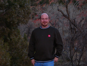 is a photograph by T.M. Schultze taken at Zion National Park, Utah