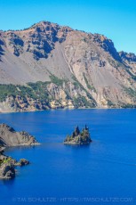 CLNP6 is a photograph by T.M. Schultze taken at Crater Lake National Park, Oregon
