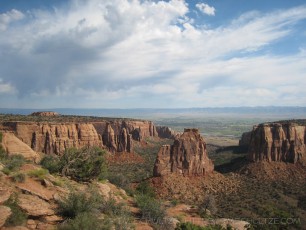 Monument Canyon is a photograph by T.M. Schultze taken at Colorado National Monument, Colorado