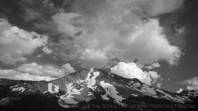 Red Mountain is a photograph by T.M. Schultze taken at San Juan Mountains, Colorado