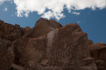 is a photograph by T.M. Schultze taken at Bishop, California