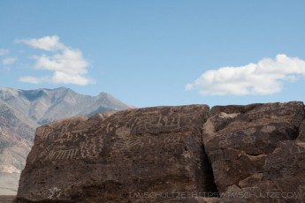 is a photograph by T.M. Schultze taken at Bishop, California