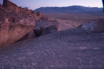 is a photograph by T.M. Schultze taken at Bishop, California