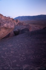 is a photograph by T.M. Schultze taken at Bishop, California