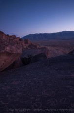 is a photograph by T.M. Schultze taken at Bishop, California