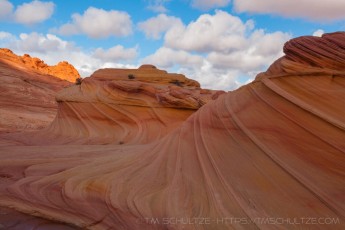 The Bends is a photograph by T.M. Schultze taken at Vermillion Cliffs National Monument, Arizona