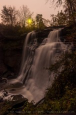 Brandywine Falls at Midnight is a photograph by T.M. Schultze taken at Cuyahoga Valley National Park, Ohio