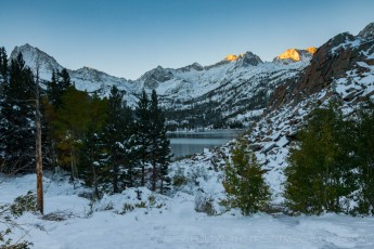 Quiet at South Lake is a photograph by T.M. Schultze taken at , California