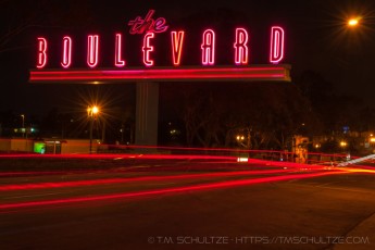 The Boulevard is a photograph by T.M. Schultze taken at San Diego, California
