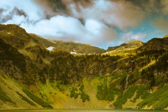 is a photograph by T.M. Schultze taken at North Cascades National Park, Washington