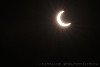 Eclipse Starburst is a photograph by T.M. Schultze taken at , California