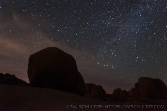 is a photograph by T.M. Schultze taken at Joshua Tree National Park, California