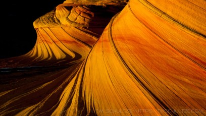 Second Wave is a photograph by T.M. Schultze taken at Vermillion Cliffs National Monument, Arizona