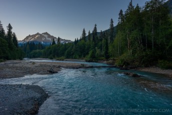Morning Nooksack is a photograph by T.M. Schultze taken at , Washington