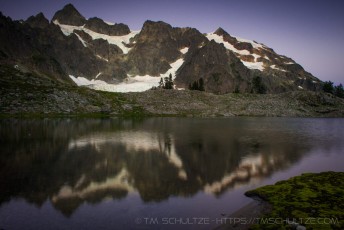 Shuksan Reflected is a photograph by T.M. Schultze taken at Mt. Baker National Recreation Area, Washington