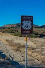 Historic Sign is a photograph by T.M. Schultze taken at In-Ko-Pah Park, California