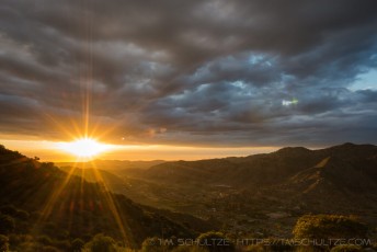 Viewburst is a photograph by T.M. Schultze taken at El Cajon Mountain, California