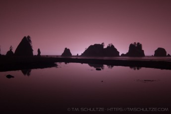 is a photograph by T.M. Schultze taken at Olympic National Park, Washington