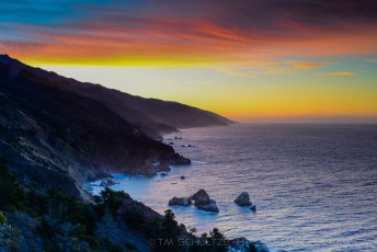 Coast Rising is a photograph by T.M. Schultze taken 2014 at Big, California