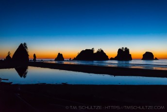 is a photograph by T.M. Schultze taken at Olympic National Park, Washington