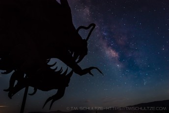 Milky Way Dragon Breath is a photograph by T.M. Schultze taken at , California