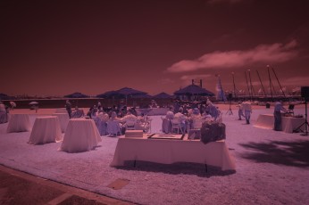 Wedding Preparations, Mission Bay, Infrared