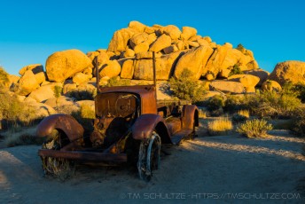 is a photograph by T.M. Schultze taken at Joshua Tree National Park, California
