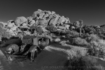 is a photograph by T.M. Schultze taken at Joshua Tree National Park, California